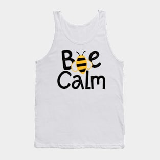 Funny be calm - bee meme Tank Top